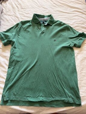 Tommy Hilfiger Green Short-Sleeve Polo